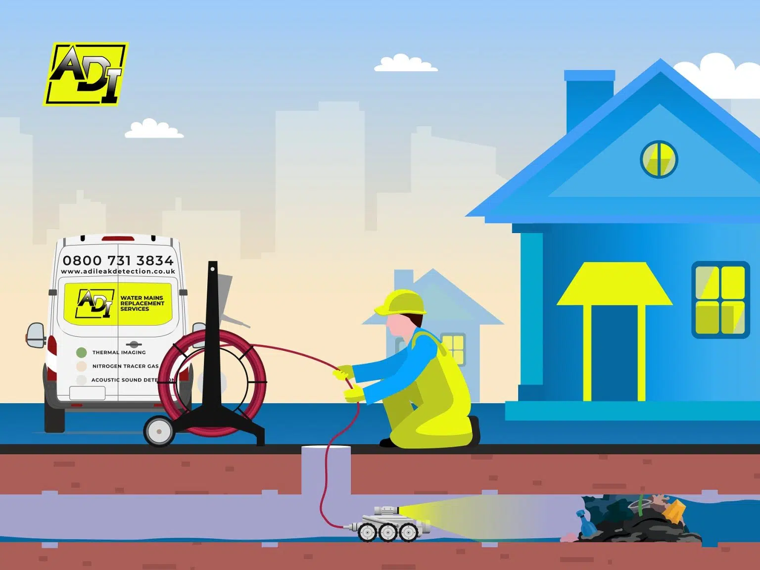 Drainage CCTV Surveys & Investigations Nottingham